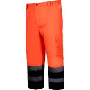 Pantalon de travail REMBOURRÉ HAUTE VISIBILITÉ, ORANGE, \\\"S\\\", CE, LAHTI