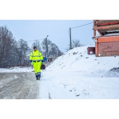 Pantalon de travail REMBOURRÉ HAUTE VISIBILITÉ, JAUNE, \\\"L\\\", CE, LAHTI