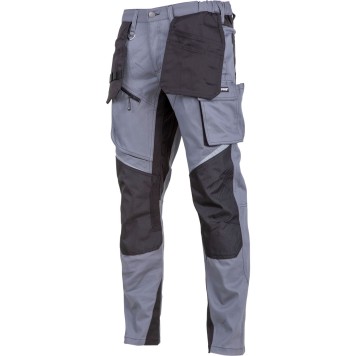 Pantalon de travail GRIS-NOIR, \\\"M\\\", CE, LAHTI