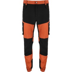 Pantalon de travailavec poches  BRIQUE ROUGE-NOIR, \\\\\\\"3XL\\\\\\\", CE,LAHTI