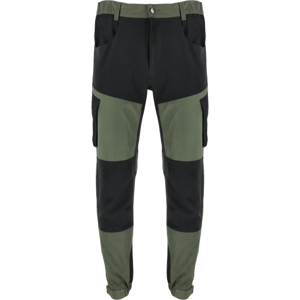 Pantalon de travailavec poches  VERT-NOIR, \\\\\\\"3XL\\\\\\\", CE, LAHTI