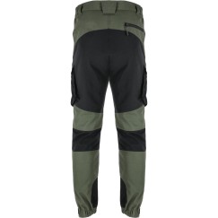 Pantalon de travailavec poches  VERT-NOIR, \\\\\\\"3XL\\\\\\\", CE, LAHTI