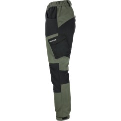 Pantalon de travailavec poches  VERT-NOIR, \\\\\\\"3XL\\\\\\\", CE, LAHTI