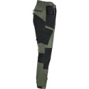 Pantalon de travailavec poches  VERT-NOIR, \\\\\\\"3XL\\\\\\\", CE, LAHTI