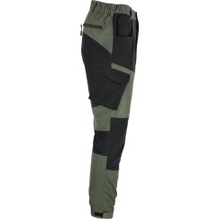 Pantalon de travailavec poches  VERT-NOIR, \\\\\\\"M\\\\\\\", CE, LAHTI