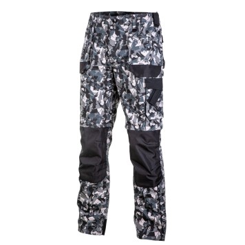 Pantalon de travail short 2 en 1 détachable  GRIS-NOIR, \\\\\\\"L\\\\\\\", CE, LAHTI