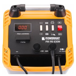 Prostownik AKUMULATOROWY Z Rozruchem 600A 12/24V PM-PA-630M