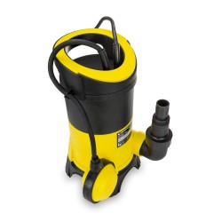 Pompe vide cave à eau propre et sale - 1650W + FLOTTEUR