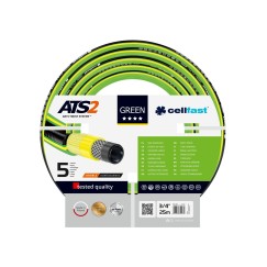 TUYAU D'ARROSAGE VERT ATS 3/4" ROULEAU 25M