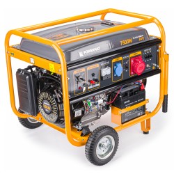 Générateur Groupe électrogène 7500W 230V 400V sur roue