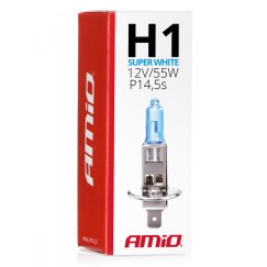 Ampoule halogene H1 12V 55W Super Blanche