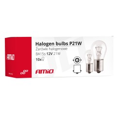 Ampoules halogenes P21W BA15s 12V 21W