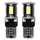 LED CANBUS 5SMD 5730 T10 (W5W) Blanc