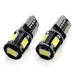 LED CANBUS 5SMD 5730 T10 (W5W) Blanc