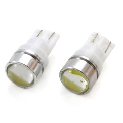 LED STANDARD T10 W5W 3xCOB HP 1,5W 12V Lentille