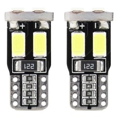 DEL CANBUS 6SMD-2 5730 T10 (W5W) Blanc