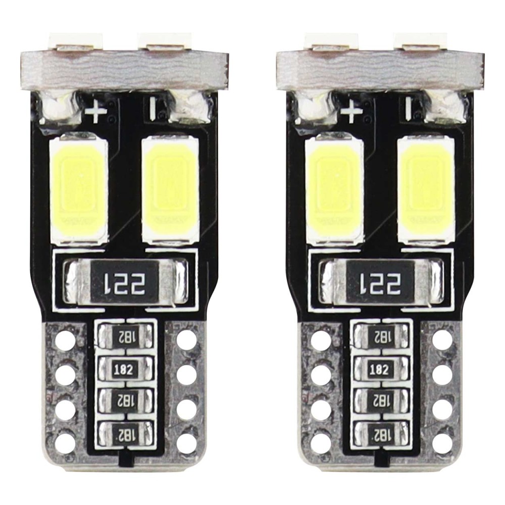 DEL CANBUS 6SMD-2 5730 T10 (W5W) Blanc