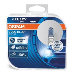 Ampoule Halogene Osram H1 12V 80W P14,5s Cool Blue Boost 5500K / 2 pcs