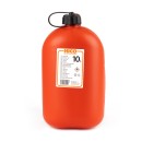 Jerrican carburant en plastique 10L, rouge