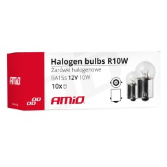 Ampoules halogenes R10W BA15s 12V 10W 10pcs