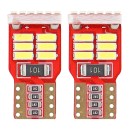 LED CANBUS 18SMD 4014 T10e W5W White 12V AMIO-01286