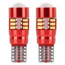 LED CANBUS 27SMD 3014 T10e (W5W) Blanc 12V/24V