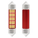 LED CANBUS 4014 20SMD Navette C5W C10W C3W 41mm Blanc 12V/24V