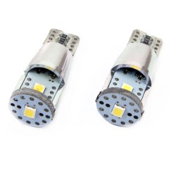 LED CANBUS 3SMD 2835 T10e (W5W) ALU Blanc 12V/24V