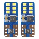 LED CANBUS 12SMD UltraBright 2016 T10e (W5W) Blanc 12V/24V