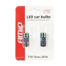 LED CANBUS 12SMD UltraBright 2016 T10e (W5W) Blanc 12V/24V