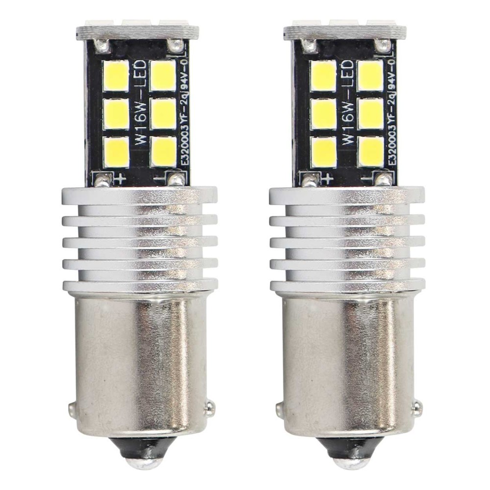 DEL CANBUS 2835 15SMD 1156 BA15S P21W R10W R5W Blanc 12V/24V