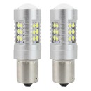 DEL CANBUS 3030 24SMD 1156 BA15S P21W Blanc 12V/24V