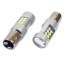 LED CANBUS 3030 24SMD 1157 BAY15D P21/5W Blanc 12V/24V