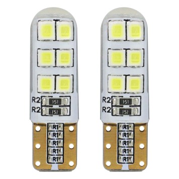 LED STANDARD T10 W5W 12xSMD 2835 12V Silca