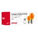 Ampoules halogenes PY21W BA15s 24V 21W AMBRE