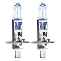 Ampoules halogenes H1 12V 55W LumiTec LIMITED +130% DUO