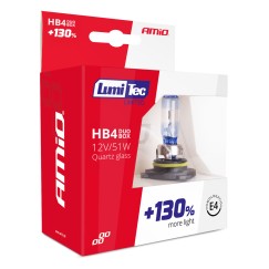 Lampe halogene HB4 12V 51W LumiTec LIMITED +130% DUO