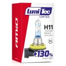 Ampoule halogene H11 12V 55W LumiTec LIMITED +130%