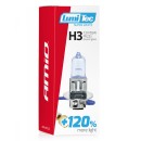 Ampoule Halogene H3 12V 55W LumiTec Super Blanc +120%