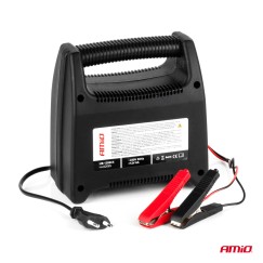 Chargeur de batterie de voiture 6A, 12V AMiO SBC-6A