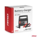 Chargeur de batterie de voiture 6A, 12V AMiO SBC-6A