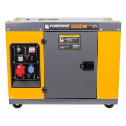 Générateur Groupe éléctrogène PRĄDOTWÓRCZY Diesel 8,5kW 230V 400V ATS PM-AGR-8500MD