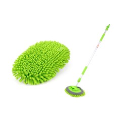 Brosse de lavage voiture Chenille   avec connecteur d’eau 120-200cm