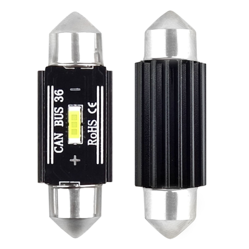 LED CANBUS 1860 1SMD UltraBright Navette C5W C10W C3W 36mm Blanc 12V/24V