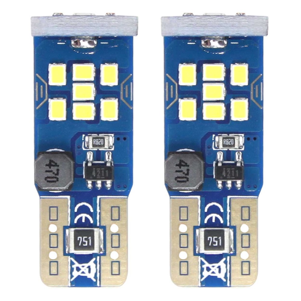 LED CANBUS 21SMD UltraBright 2016 T10 W5W Blanc 12V/24V