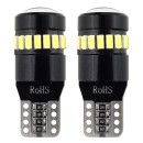 LED CANBUS 18SMD 3014 + 1SMD 1SMD T10 W5W Blanc 12V/24V