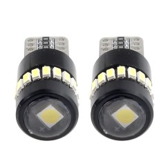 LED CANBUS 18SMD 3014 + 1SMD 1SMD T10 W5W Blanc 12V/24V