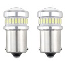 LED CANBUS 3014 24SMD + 3030 6SMD 1156 BA15S P21W R10W R5W Blanc 12V/24V