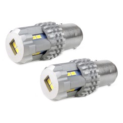 LED CANBUS 3020 22SMD UltraBright 1157 BAY15D P21/5W Blanc 12V/24V