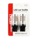 LED CANBUS 3030 24SMD T20 7440 WY21W Ambre 12V/24V